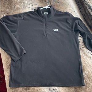 North Face Quarter-zip Pullover Sweatshirt